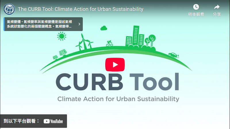 The CURB Tool: Climate Action for Urban Sustainability