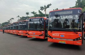 Transjakarta First 100 EV Buses